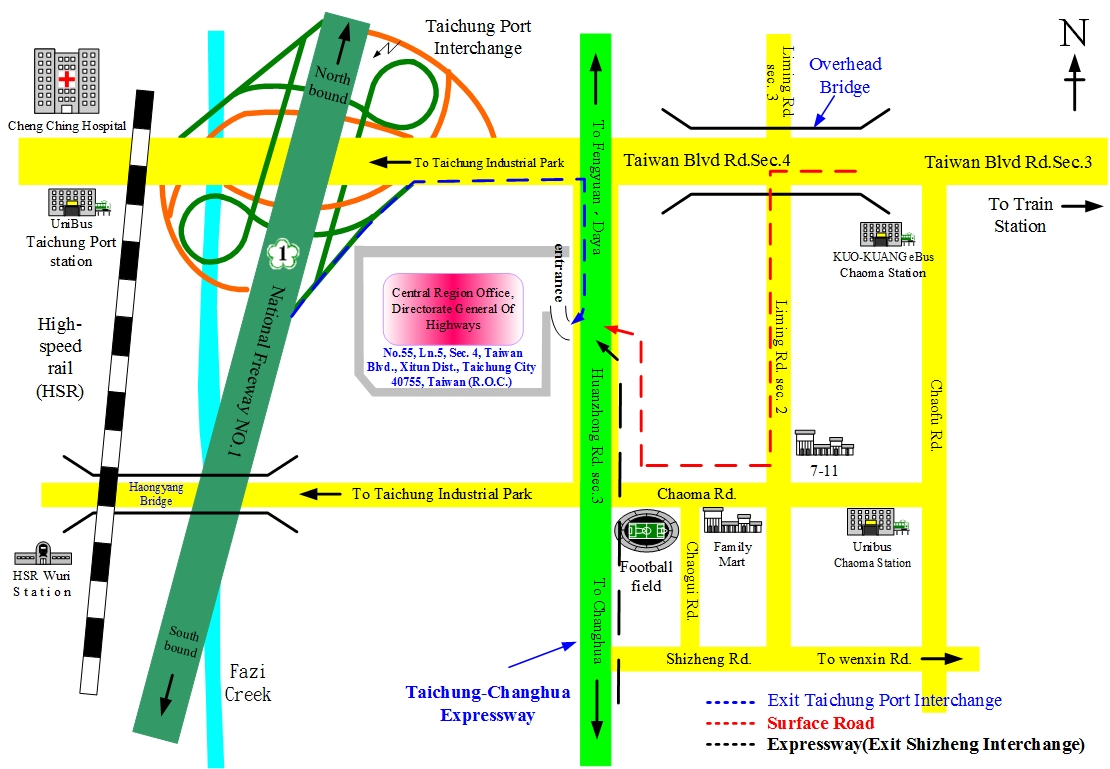 location map